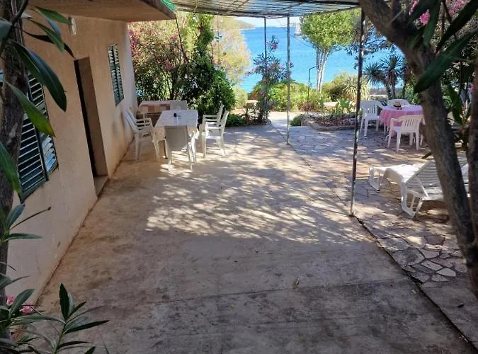 Beachfront House With Garden And Two Terraces