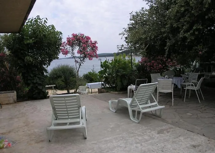 Beachfront House With Garden And Two Terraces