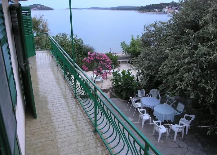 Beachfront House With Garden And Two Terraces