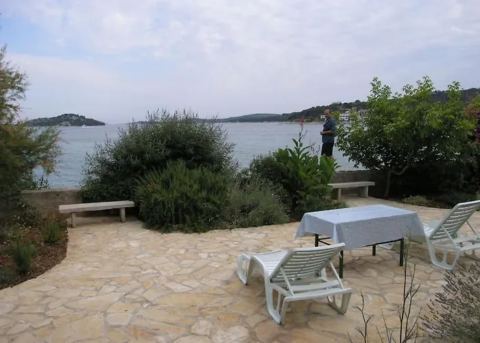 Beachfront House With Garden And Two Terraces